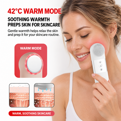 NEVAO Sonic Thermal Facial Cleansing Brush