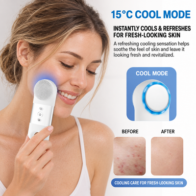 NEVAO Sonic Thermal Facial Cleansing Brush