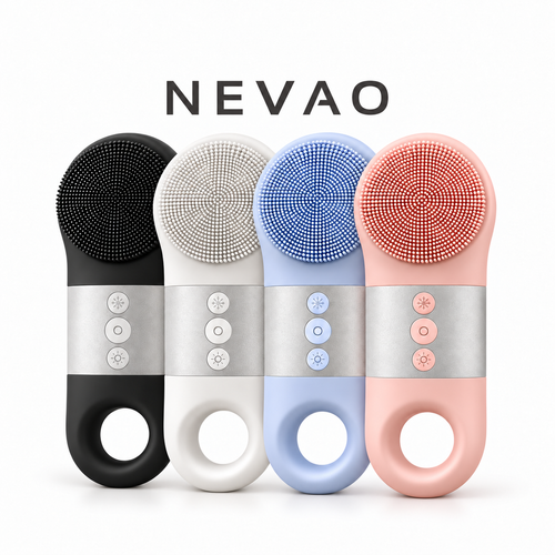 NEVAO Sonic Thermal Facial Cleansing Brush